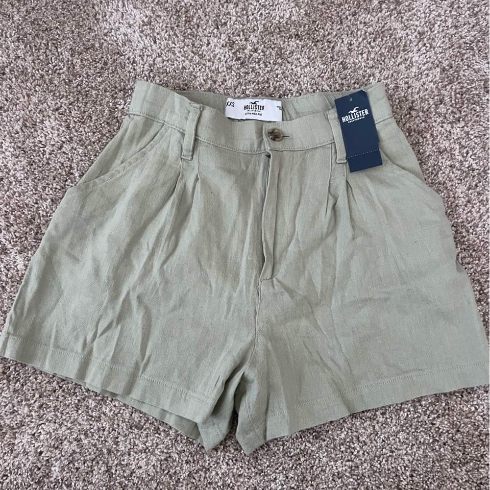 Hollister linen blend shorts